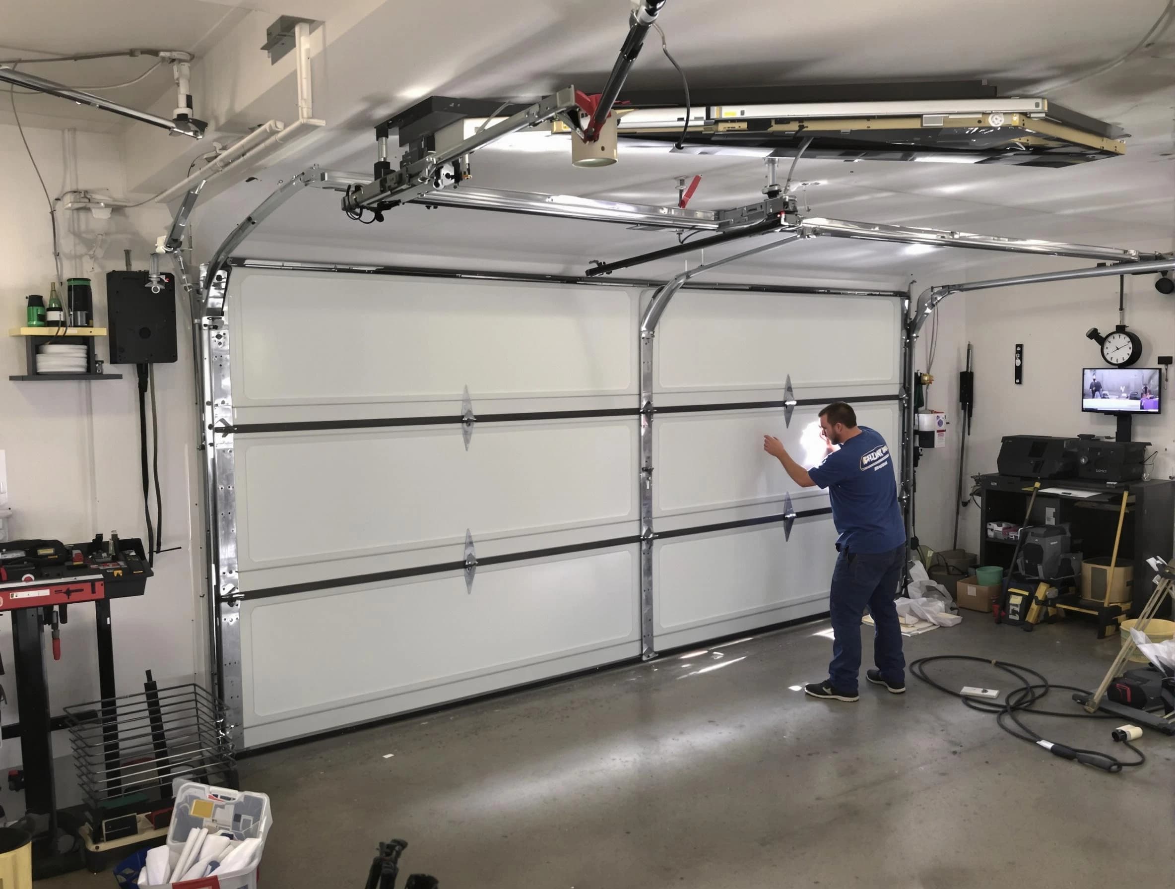 Professional garage door repair service by Arlington Garage Door Repair in Arlington