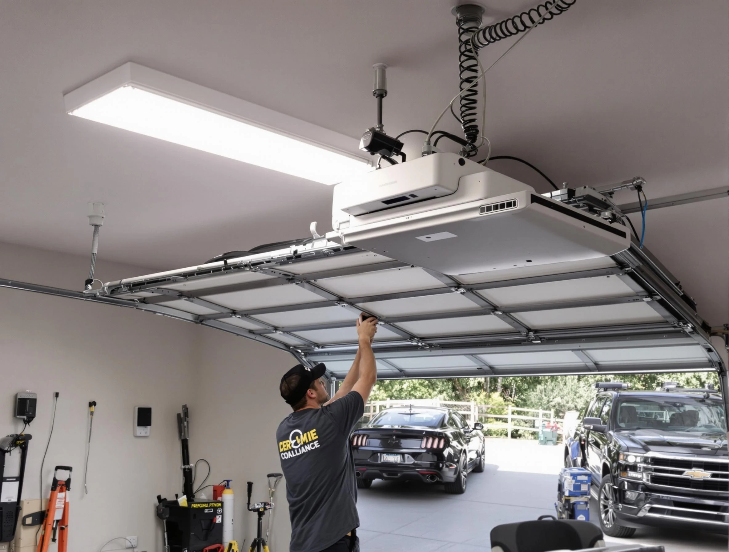 Garage Door Opener Installation in Arlington