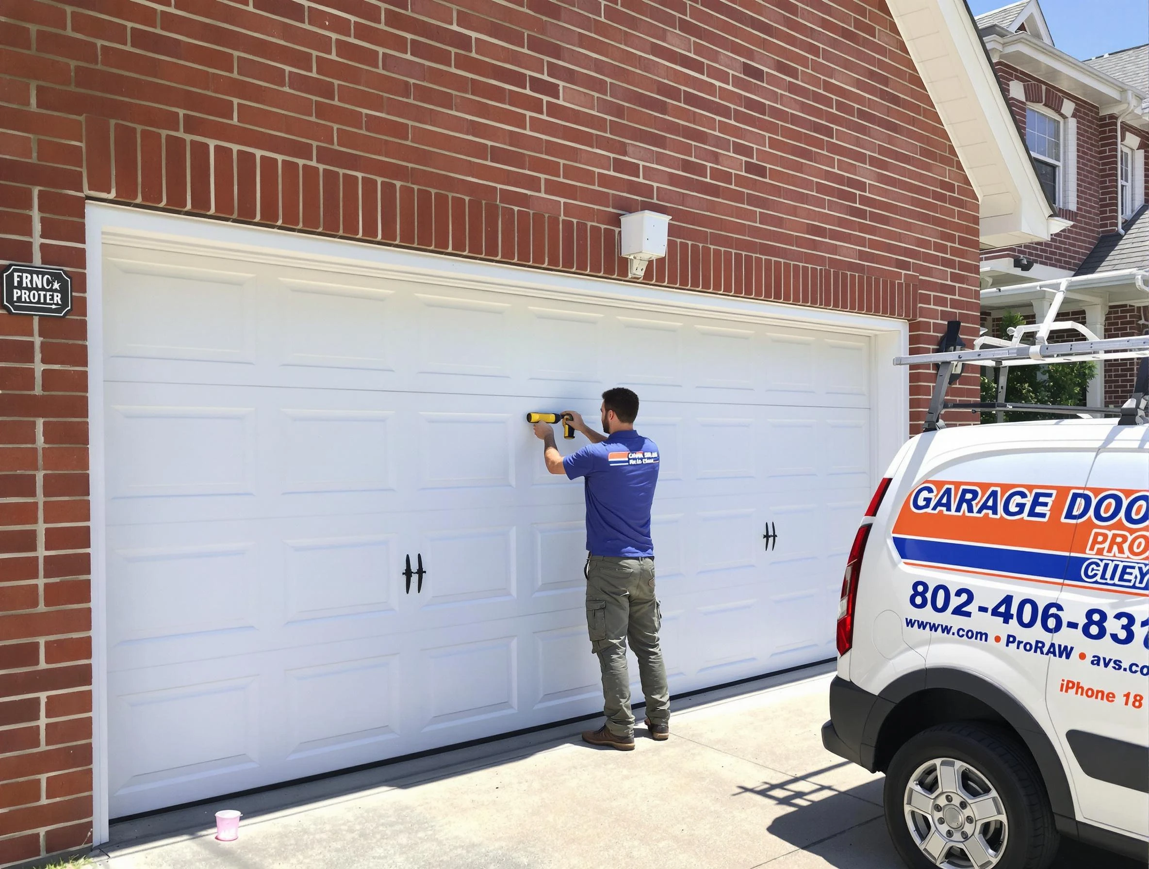 Local garage door repair service by Arlington Garage Door Repair in Arlington